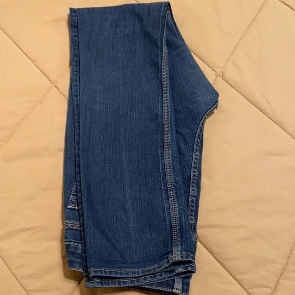 NY&C Curvey Skinny Jeans Blue Denim Size 10 Tall - Picture 12 of 12